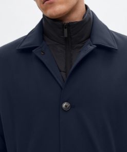 Selected Homme Alvin Padded Coat Sky Captain