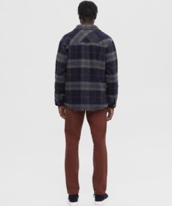Selected Homme Archive Overshirt Jacket Navy Blazer