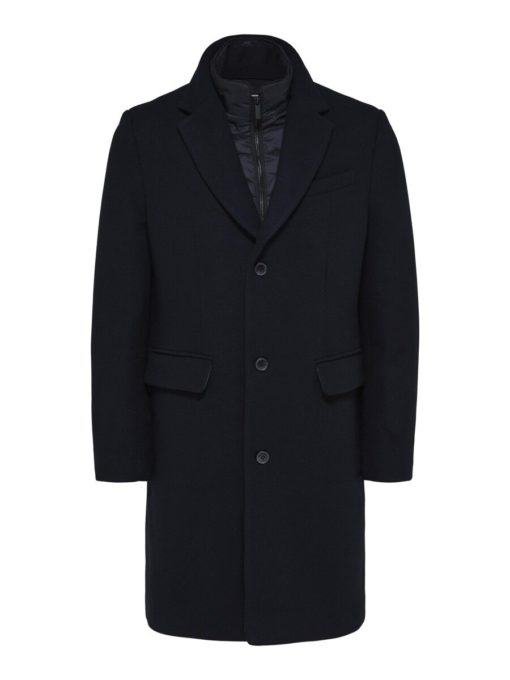 Selected Homme Joseph Wool Coat Black