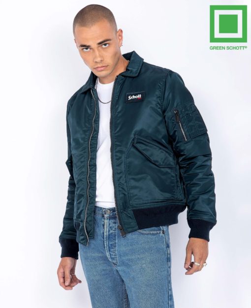 Schott CWU Bomber Jacket Navy