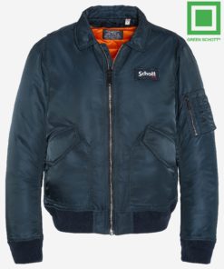 Schott CWU Bomber Jacket Navy