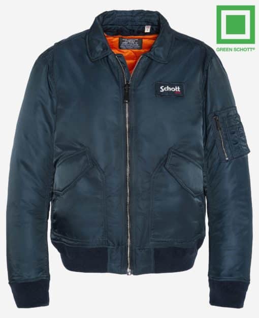 Schott CWU Bomber Jacket Navy