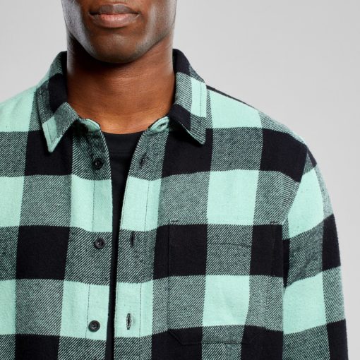 Dedicated Shirt Rute Buffalo Granite Green