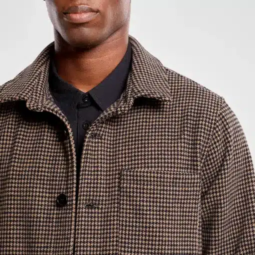 Dedicated Jacket Fagersta Pepita Brown