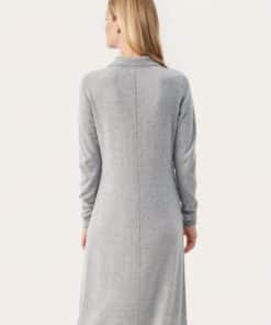 Part Two Cheyenne Dress Light Grey Melange