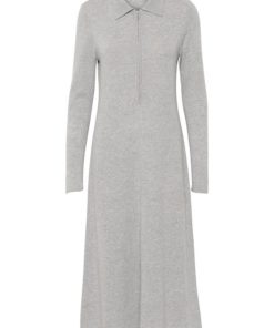 Part Two Cheyenne Dress Light Grey Melange