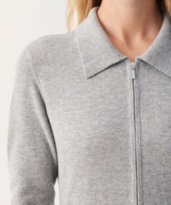 Part Two Cheyenne Dress Light Grey Melange