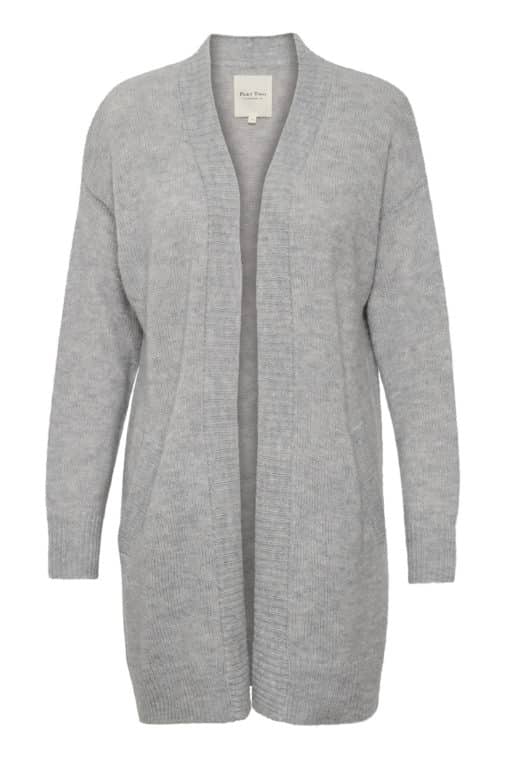 Part Two Eitonae Cardigan  Grey