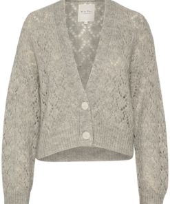 Part Two Cayenne Cardigan Grey Melange