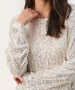 Part Two Darleen Dress Silver