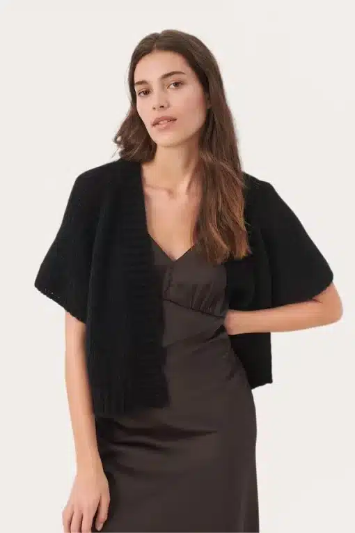 Part Two Diamina Cardigan Black