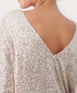 Part Two Darleena Blouse Silver