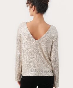 Part Two Darleena Blouse Silver