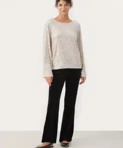 Part Two Darleena Blouse Silver