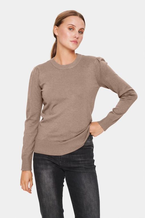 Saint Tropez Milasz Pullover Atmos Melange