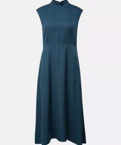 Comma, Dress Dark Turquoise