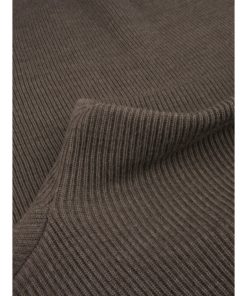 Stenströms Daisie Brown Merino Mock Neck Sweater