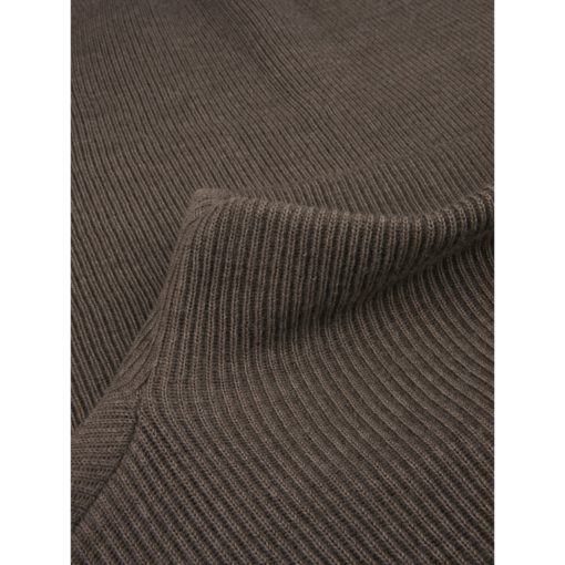 Stenströms Daisie Brown Merino Mock Neck Sweater