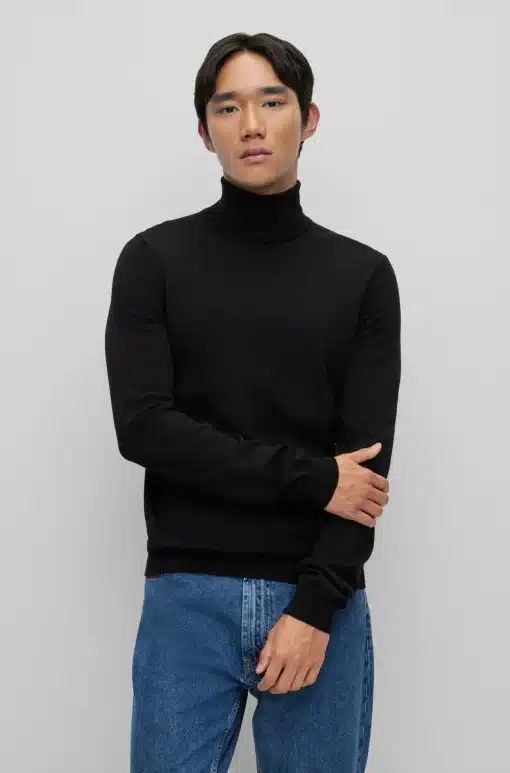 Hugo San Thomas Rollneck Black