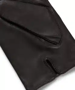 Boss Hainz Leather Gloves Dark Brown