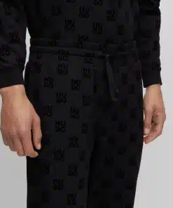 Hugo Flock Aop Pants Black