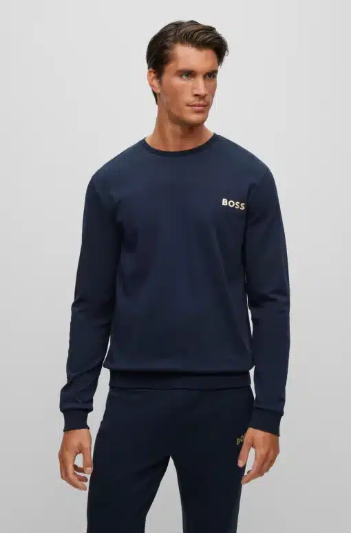 Boss Gift Long Set Dark Navy