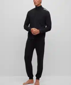Boss Pyjama Tracksuit Set Black