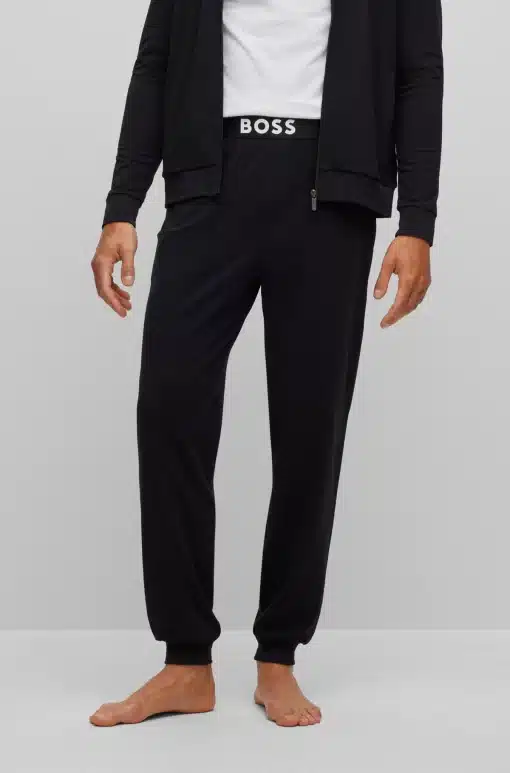 Boss Pyjama Tracksuit Set Black