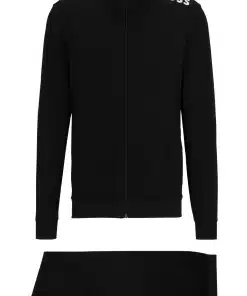 Boss Pyjama Tracksuit Set Black
