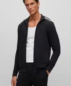 Boss Pyjama Tracksuit Set Black