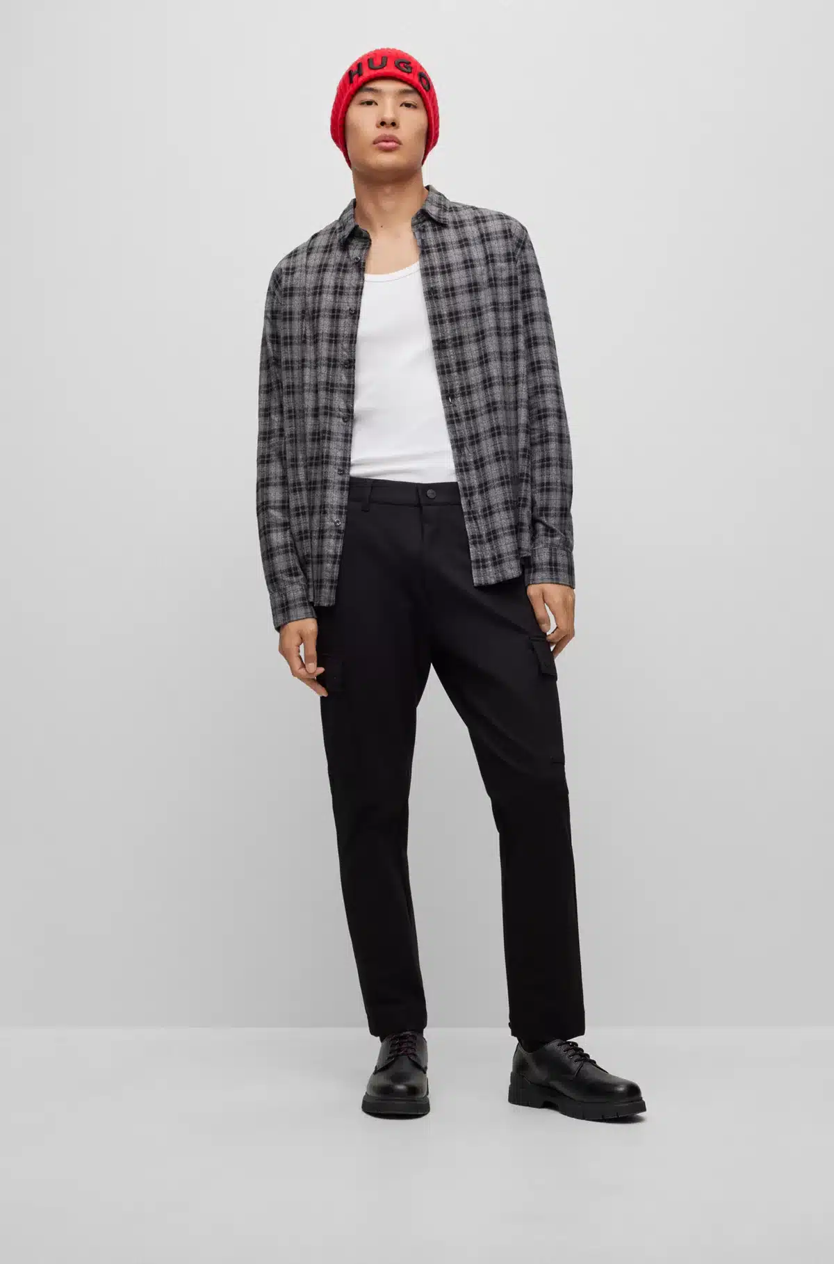Buy Hugo Glian Trousers Black - Scandinavian Fashion Store