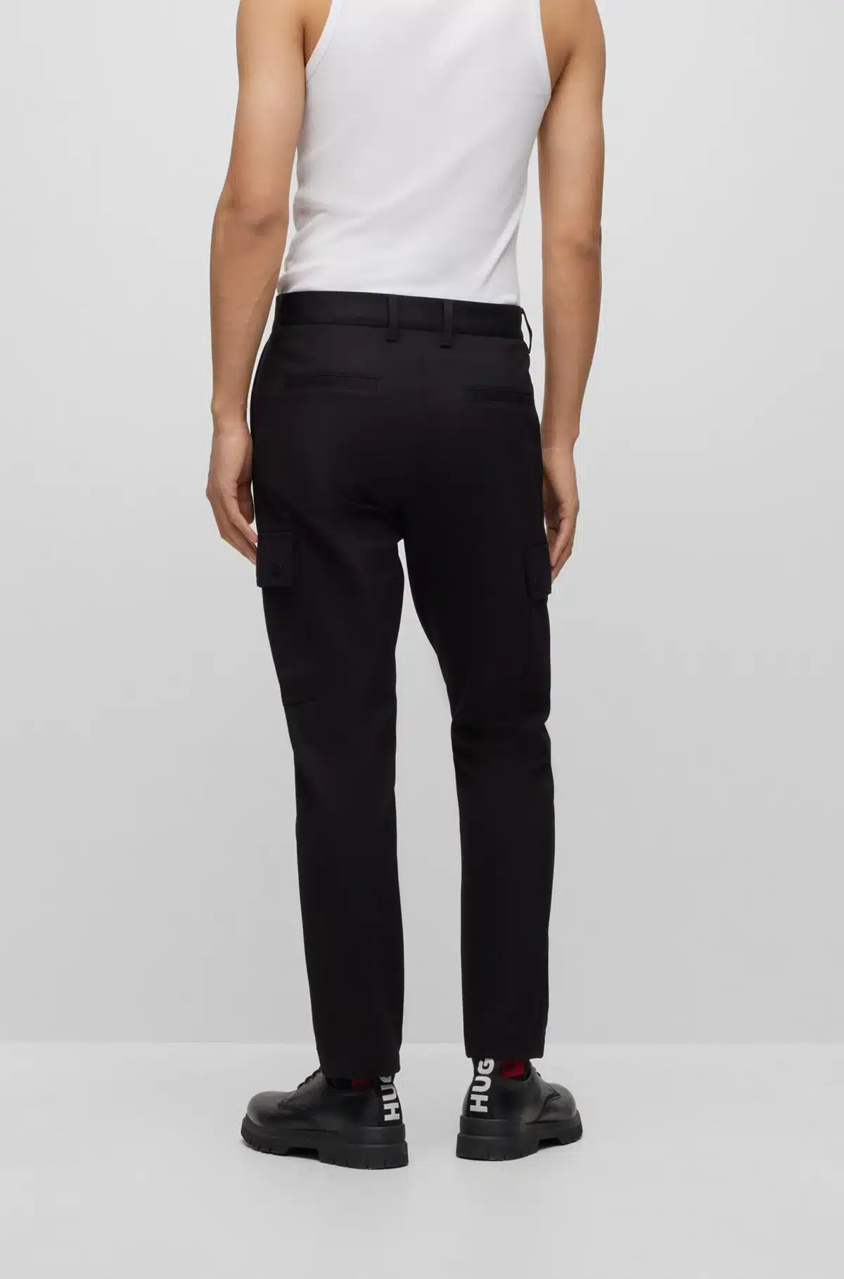 Buy Hugo Glian Trousers Black - Scandinavian Fashion Store