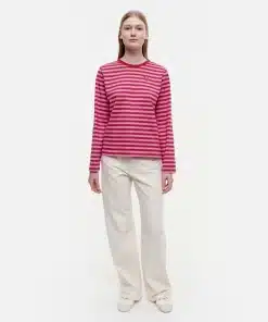 Marimekko Tasaraita Relaxed Long Sleeve Glitter