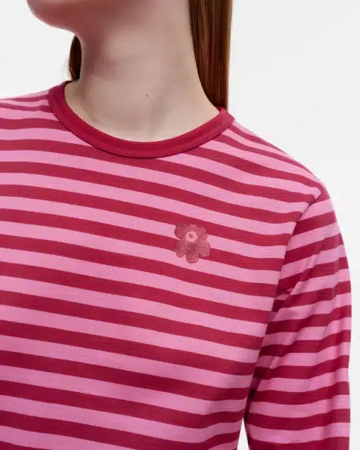 Marimekko Tasaraita Relaxed Long Sleeve Glitter