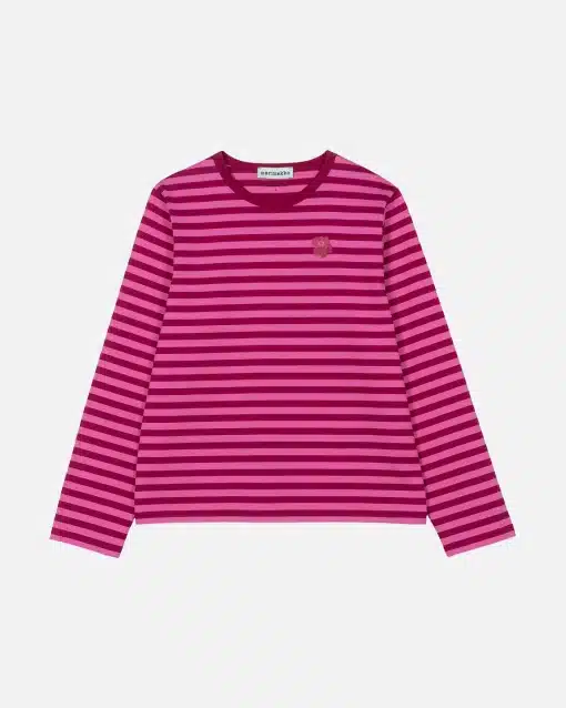 Marimekko Tasaraita Relaxed Long Sleeve Glitter