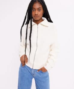 Envii Enwashington Ls Cardigan Gardenia