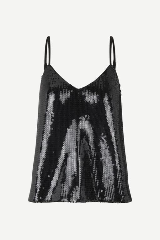 Samsoe & Samsoe Sharon Strap Top Black