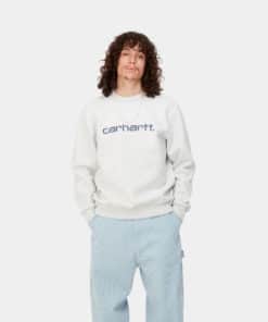 Carhartt Sweat Ash Heather/Liberty