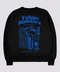 Edwin Tokyo Builders Sweat Black