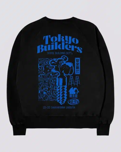 Edwin Tokyo Builders Sweat Black