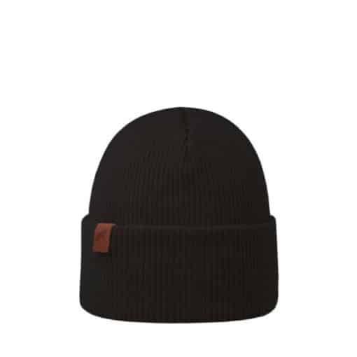 Superyellow Inari Merino Wool Beanie Black