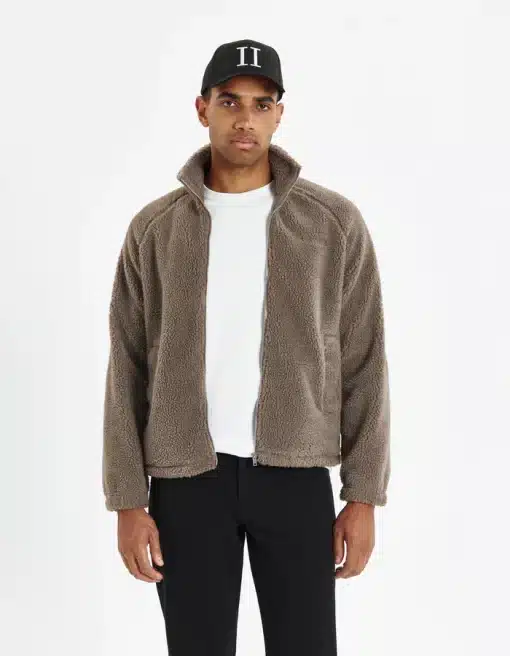 Les Deux Ren Zipper Jacket Mountain Grey