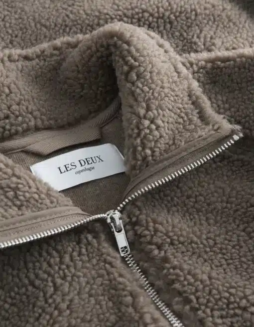 Les Deux Ren Zipper Jacket Mountain Grey
