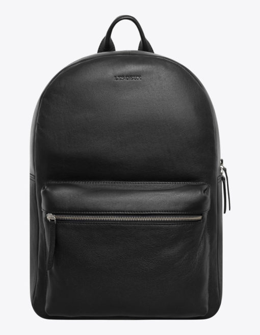 Les Deux Leather Backpack Black