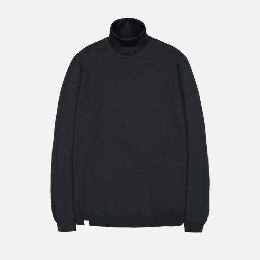 Makia Roll Neck Knit Black