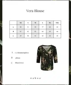 Nakoa Vera Blouse Mockingbird
