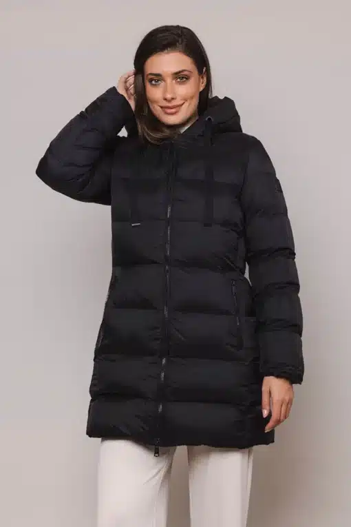 Rino & Pelle Nadira Padded Coat Black