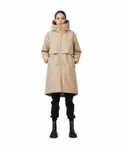Makia Vieno Coat Light Khaki