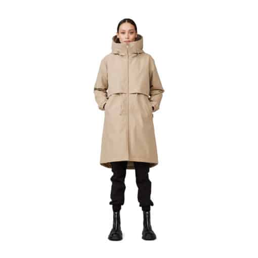 Makia Vieno Coat Light Khaki