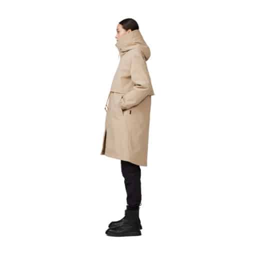 Makia Vieno Coat Light Khaki
